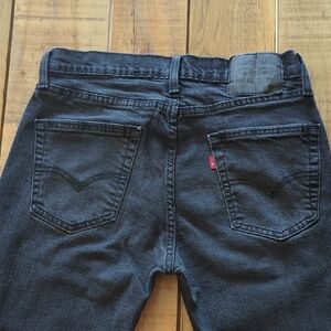 Levi's 511 Men's Slim Fit Jeans Black On Black